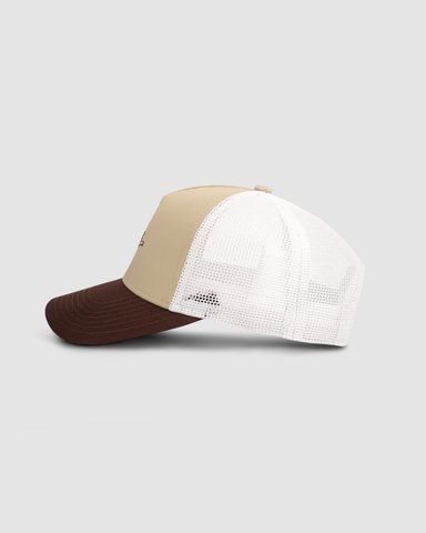 Кепка FLAVA Trucker - Beige / Brown / White 47071164 фото