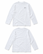 Білий лонгслів flava basic 2.0 grey logo 66779564 фото 2