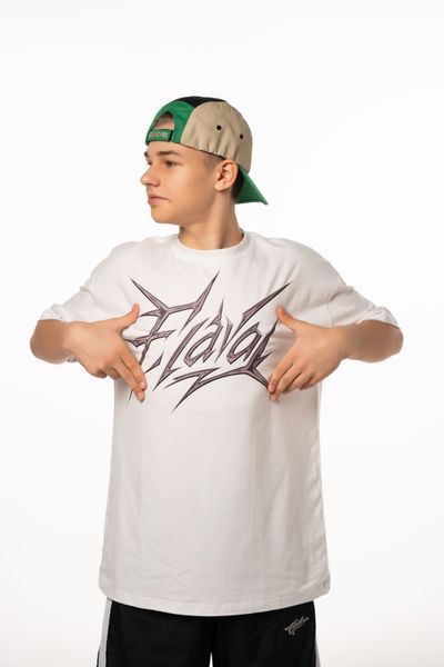 Футболка оверсайз FLAVA "EDGE" (біла) доросла 77030183 фото