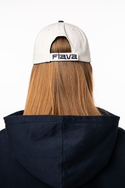 Бейсболка Flava (white-blue) 57301137 фото