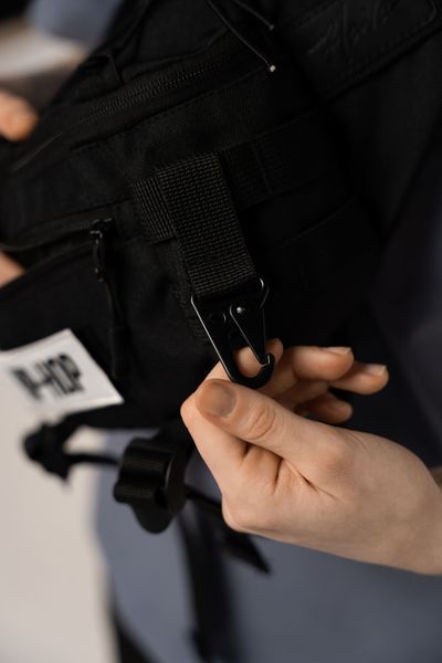 Сумка-бананка Flava 'Patch' black 3757743 фото